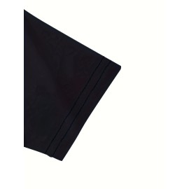 Retro Letter Print, Men's Graphic Design Crew Neck Active T-shirt, Casual Comfy Tees Tshirts For Summer, Men's Clothing Tops For Daily Gym Workout Running