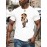 Cartoon Teddy Bear Print, Men's Graphic Design Crew Neck T-shirt, Casual Comfy Tees Tshirts For Summer, Men's Clothing Tops For Daily Vacation Resorts