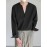Men's Shirt Top V Neck Loose Long Sleeve Closure Male Casual Shirt For Men Daily Vacation Streetwear
