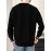 Men's Jacquard Round Neck Sweatshirt, Loose Trendy Pullover, Men's Clothing For Autumn Winter