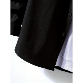 Fashionable And Casual Men's Plaid Cardigan Button Long Sleeve Lapel Jacket, Comfortable And Versatile, Suitable For Dates, Suitable For Autumn And Winter