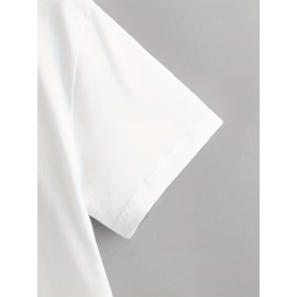 Hands Money Print, Men's T-shirt, Round Neck Short Sleeve Tops, Patterned T-shirt, Men's Summer Wear, Men's Clothing