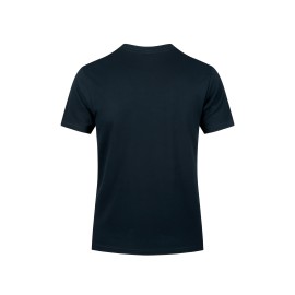 5pcs Multi Color Men's Solid Comfy Cotton Casual T-Shirts Set, Basic Crew Neck Tees For Summer Sports