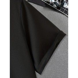 Cartoon Anime Characters Print, Men's Graphic Design Crew Neck T-shirt, Casual Comfy Tees Tshirts For Summer, Men's Clothing Tops For Daily Vacation Resorts