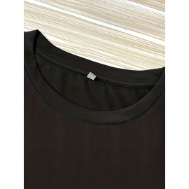 Funny Fishing Man Print Men's Casual Short Sleeve Shirt, Men's Shirt For Summer Vacation Resort, Tops For Men