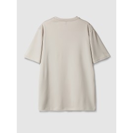 Men's Breathable Moisture-wicking Short Sleeve T-shirt For Spring And Summer