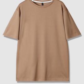 Men's Breathable Moisture-wicking Short Sleeve T-shirt For Spring And Summer