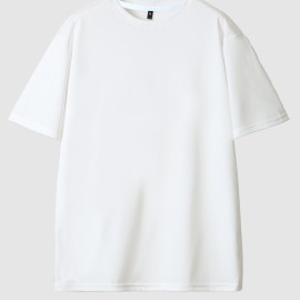 Men's Breathable Moisture-wicking Short Sleeve T-shirt For Spring And Summer