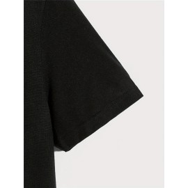 JESUS CALLING Creative Pattern Men's T-shirt For Summer Outdoor, Men's Trendy Crew Neck Tops