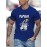 NASA Astronaut Print, Men's Graphic T-shirt, Casual Comfy Tees For Summer, Mens Clothing