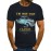 Vintage Car & Letter Pattern Print Men's Comfy Chic T-shirt, Graphic Tee Men's Summer Outdoor Clothes, Men's Clothing, Tops For Men, Gift For Men