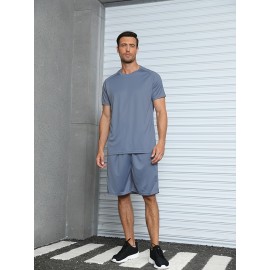 6Pcs Compression Shirts Men Short Sleeve Athletic Cold Weather Baselayer Undershirt Gear Tshirt For Sports Workout