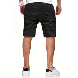 Men's Cut Off Drawstring Shorts
