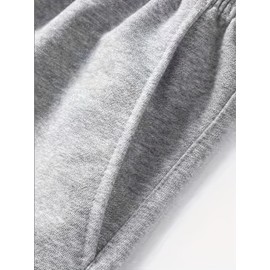 Slim Fit Comfy Active Shorts, Men's Casual Slant Pocket Stretch Waist Drawstring Shorts For Summer Basketball Running