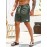 Men's Corduroy Waist Drawstring Comfy Shorts For Summer