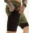 2-in-1 Double Layer Shorts With Inner Pocket, Men's Mid Stretch Sports Shorts For Summer Gym Workout Training