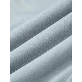 3pcs Classic Design Casual Cotton Slightly Stretch Drawstring Shorts, Men's Shorts For Summer