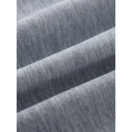 Italy Flag Letter Print Comfy Shorts, Men's Casual Solid Color Slightly Stretch Elastic Waist Drawstring Shorts For Summer