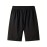 Zipper Pockets Quick Drying Comfy Active Shorts, Men's Casual Stretch Waist Drawstring Shorts For Summer