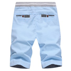 Mairines Men's Comfy Shorts, Summer Drawstring Casual Loose Shorts, Men's Summer Clothing, As Gifts For Men Daily Leisure Loungewear Outdoors