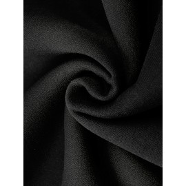 Color Block Trendy Sweatshirt, Men's Casual Graphic Design Slightly Stretch Crew Neck Pullover Sweatshirt For Autumn Winter